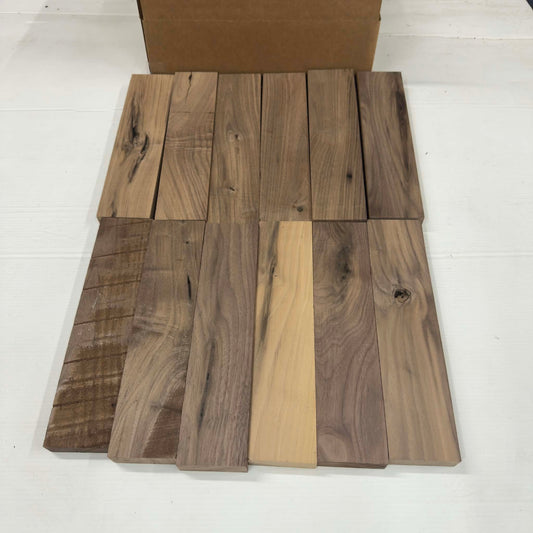 Boites Artisanat Noyer Noir Rustic (#WWB-1)