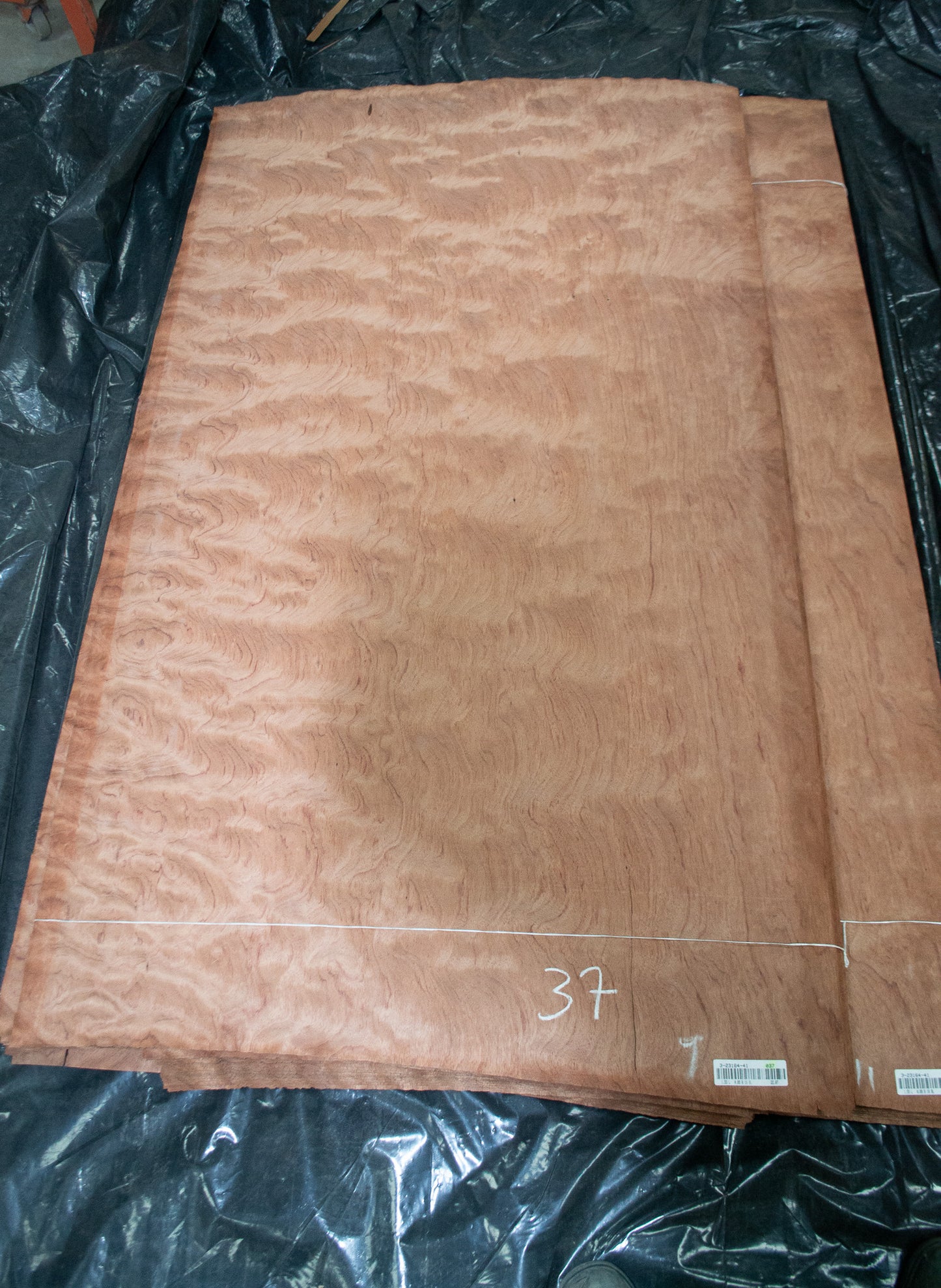 Placage de Bubinga ROT/C Waterfall