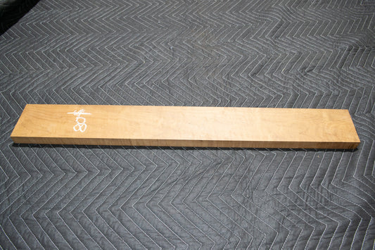 Torrefied  Maple neck for electric guitar (elg-15)