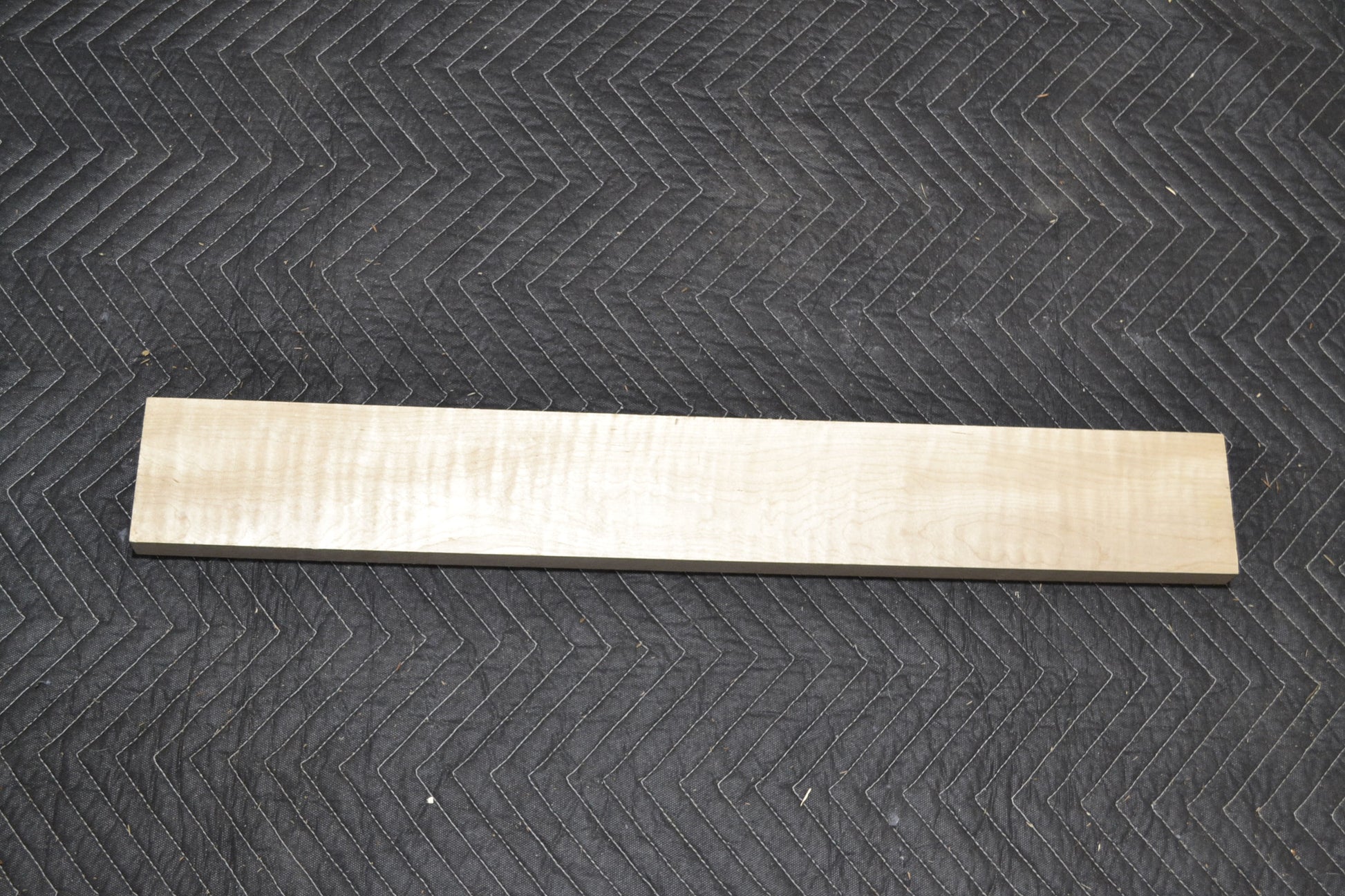 hard maple neck flat cut