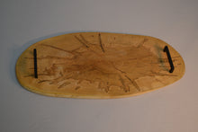Load image into Gallery viewer, Ovale ambrosia maple service board (#sab-06)
