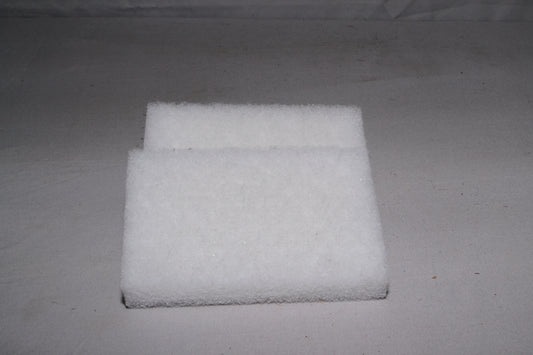 White  applicator pad