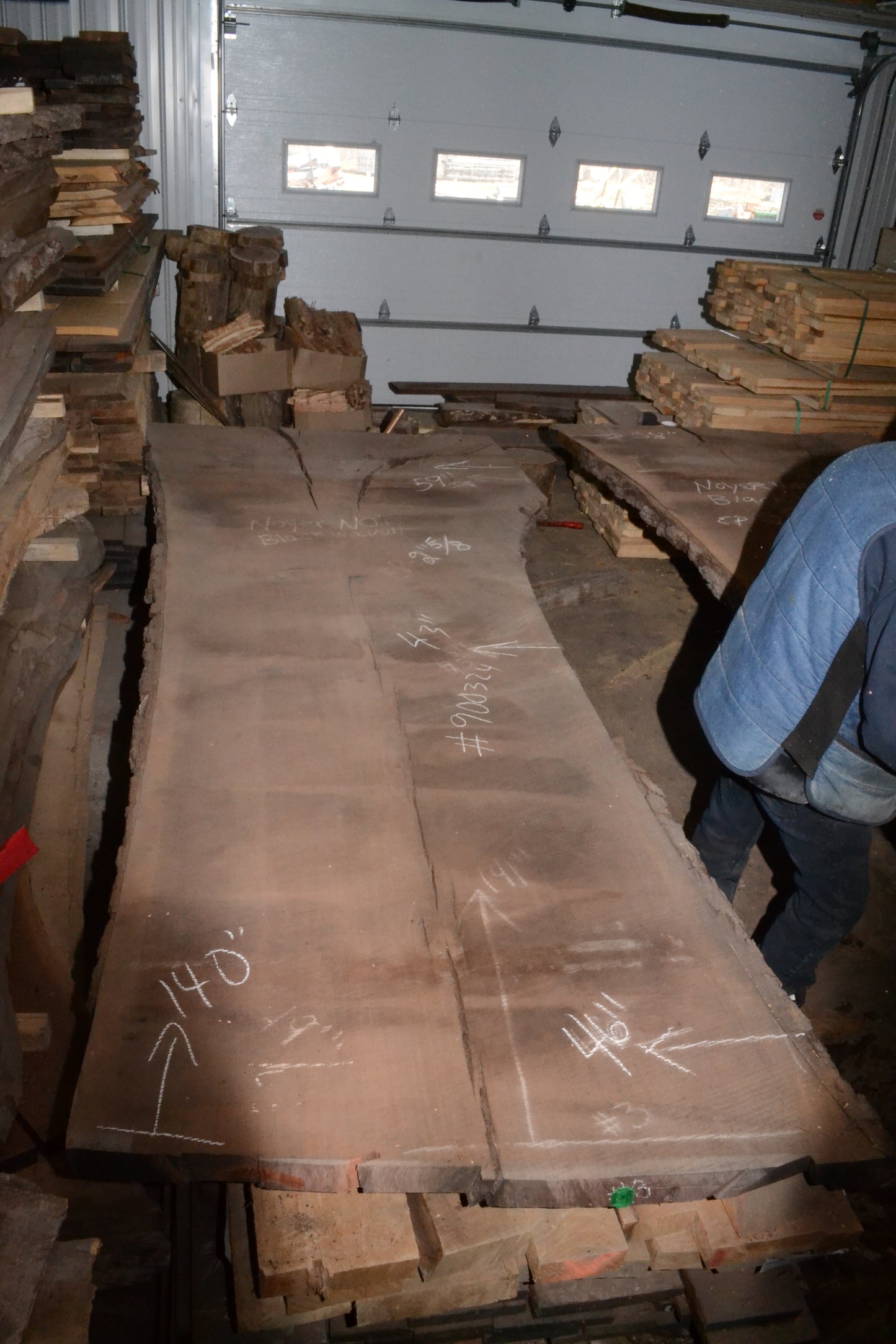 Black Walnut Slab (#900324)